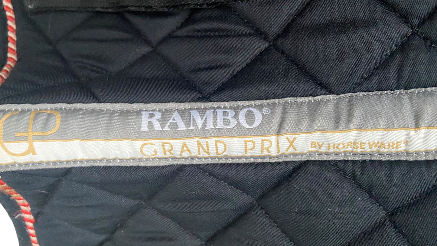 Horseware Rambo Grand Prix Jump Pad - Black - Cob/Horse