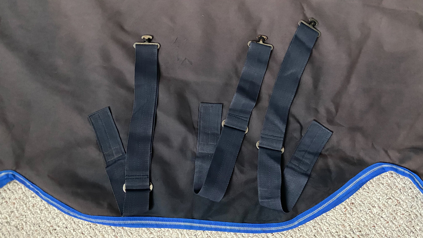 Horseware Amigo Bravo 12 Plus Turnout Lite (0g) - Navy - 81"