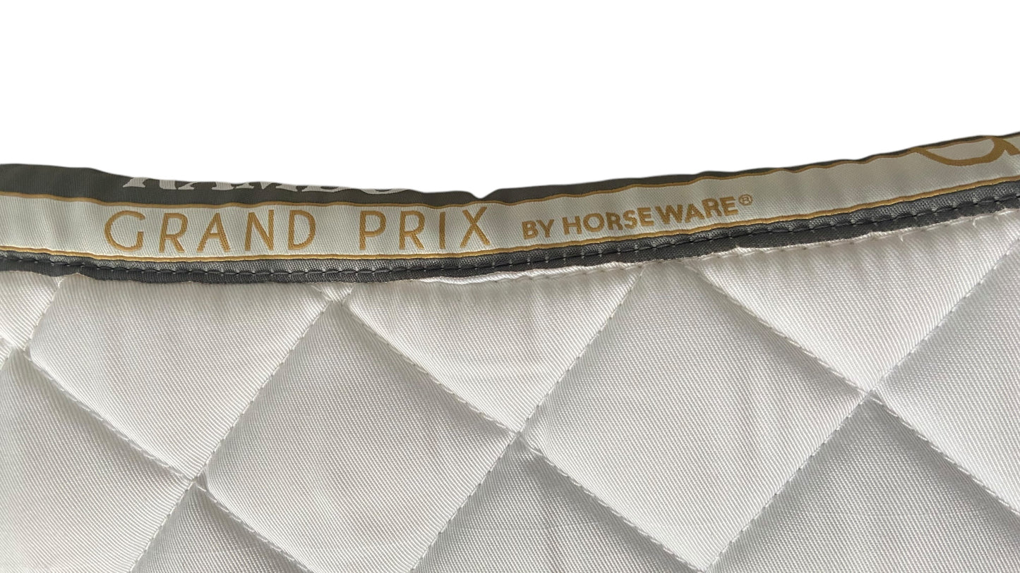 Horseware Rambo Grand Prix Jump Pad - White - Cob/Horse