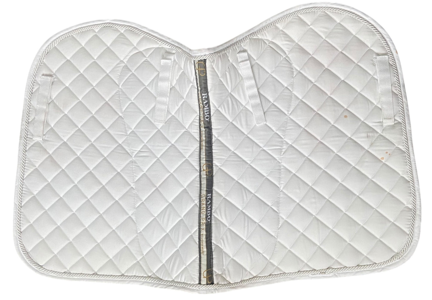 Horseware Rambo Grand Prix Jump Pad - White - Cob/Horse