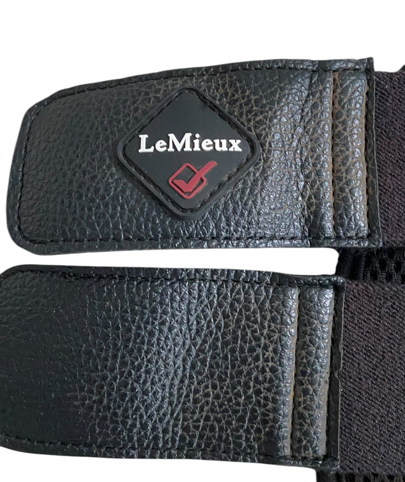 Lemieux Mesh Brushing Boots - Black - Medium