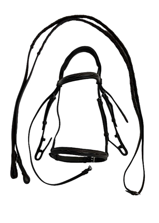 Nunn Finer Elena Hunter Bridle - Brown - Cob