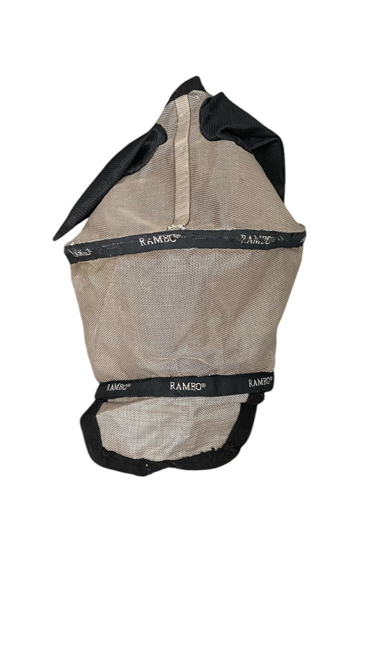 Horseware Rambo Plus Fly Mask - Silver - Large