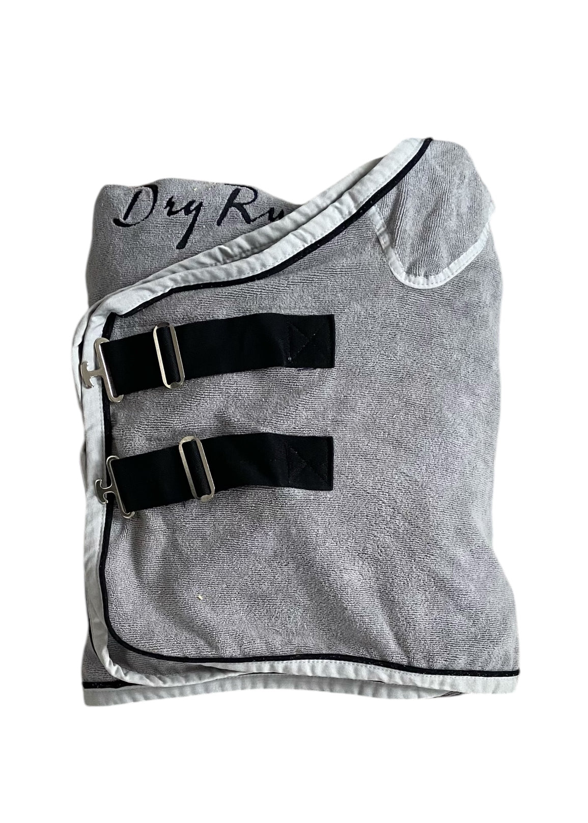 Horseware Rambo Dry Rug with Hood - Grey - 81"