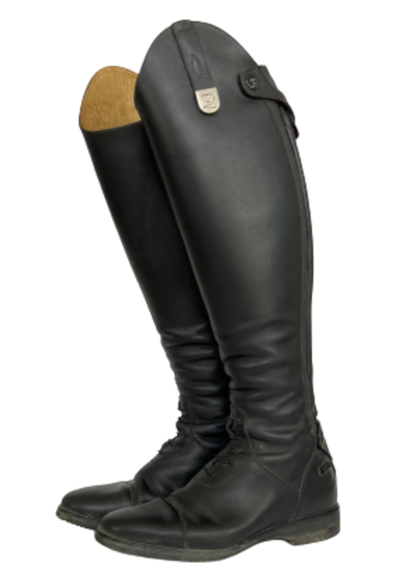 Tucci Galileo Field Boots - Black - Women's Size 36D