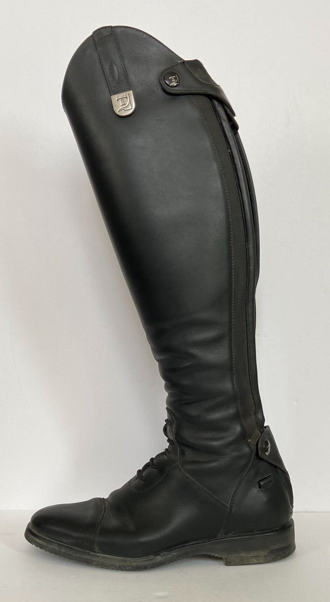 Tucci Galileo Field Boots - Black - Women's Size 36D