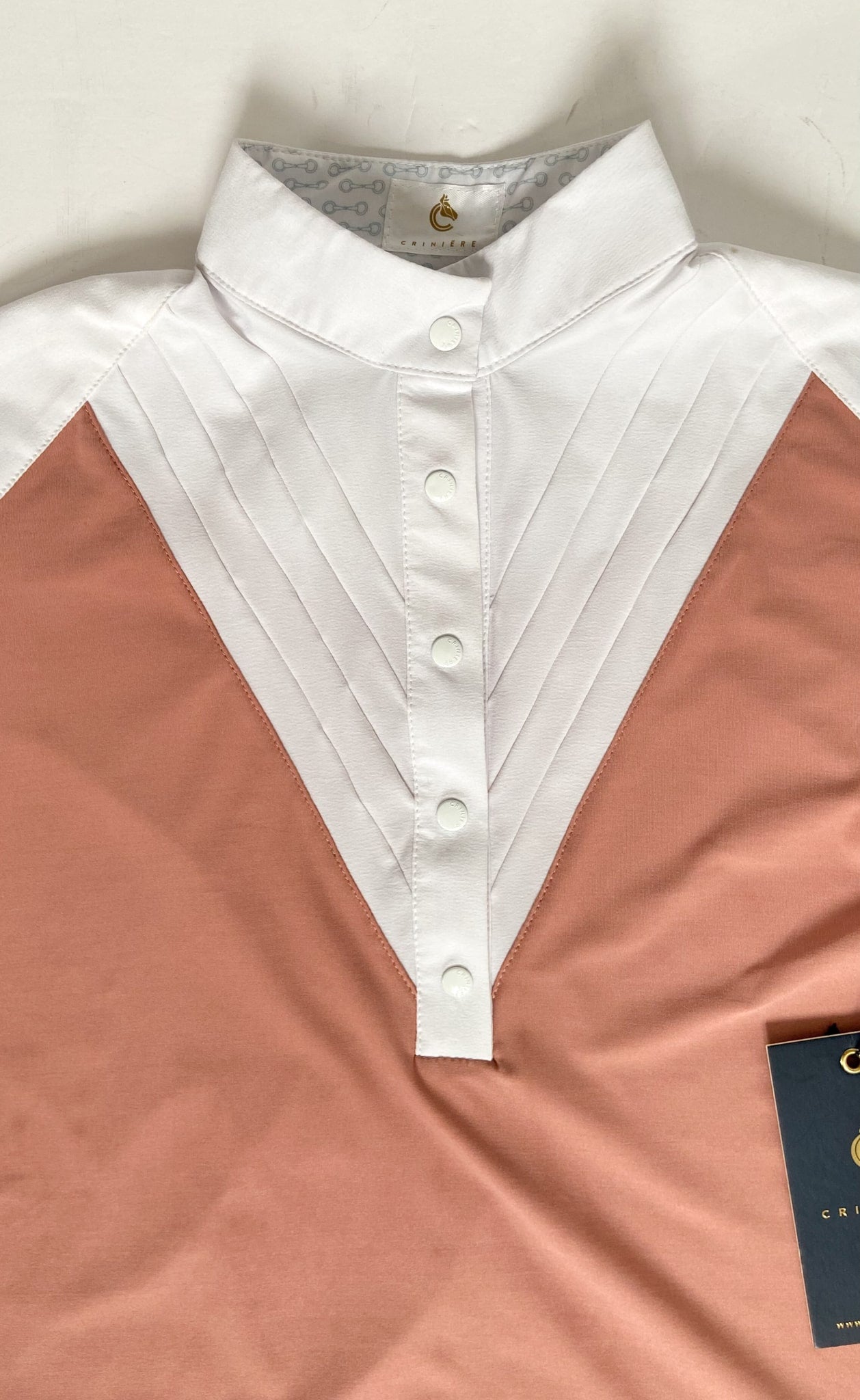 Criniere Margot Show Shirt - Pale Rose - XL