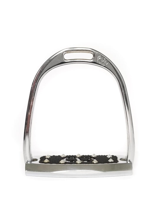 American Equus Hunter Stirrups - Silver - 4.5"