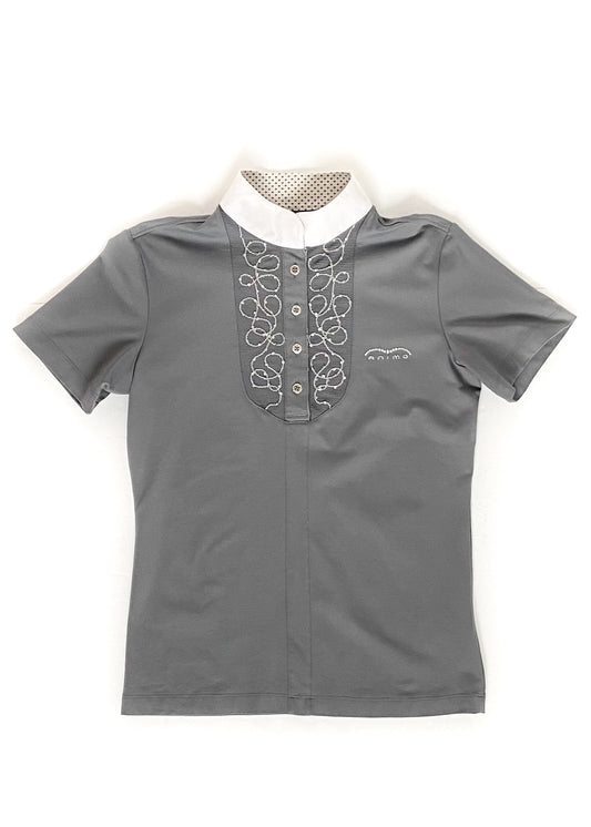 Animo Ladies Short Sleeve Competition Shirt - Grey - Women's Medium