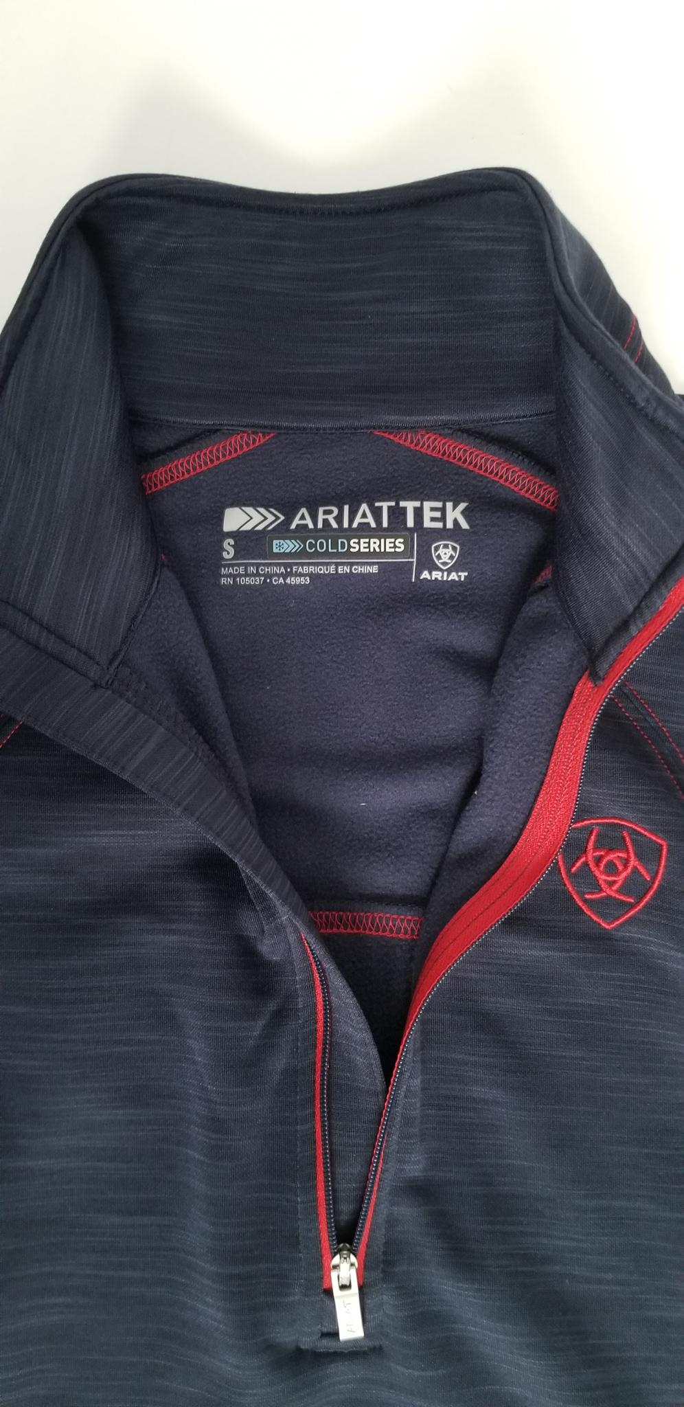 Ariat Women's Tek Team Half Zip Sweatshirt - Navy - Women's Small