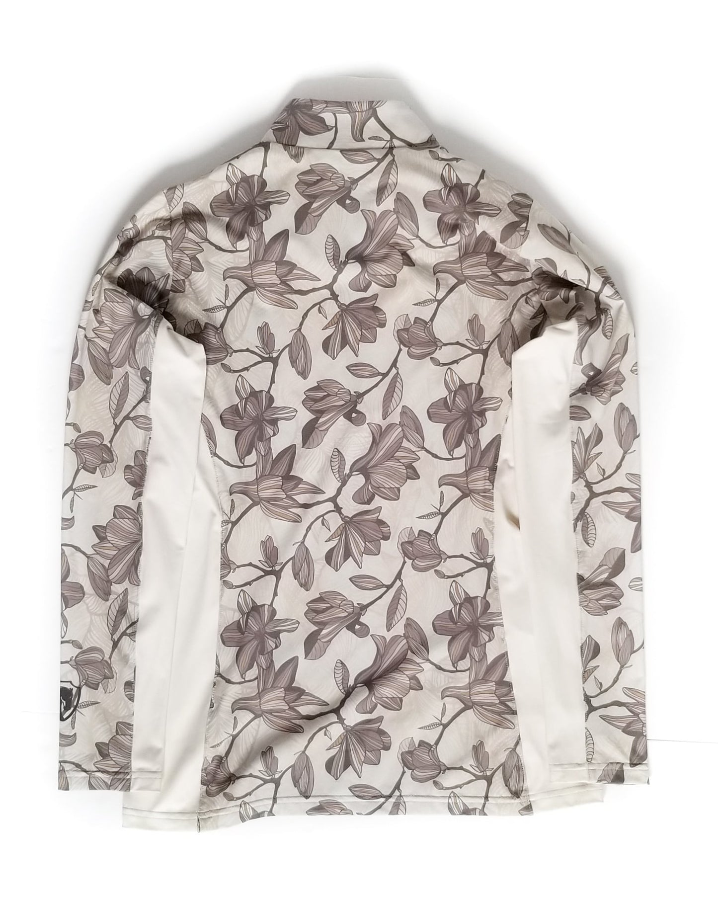 Arista Long Sleeve Quarter Zip Sun Shirt - Magnolia Natural - Small