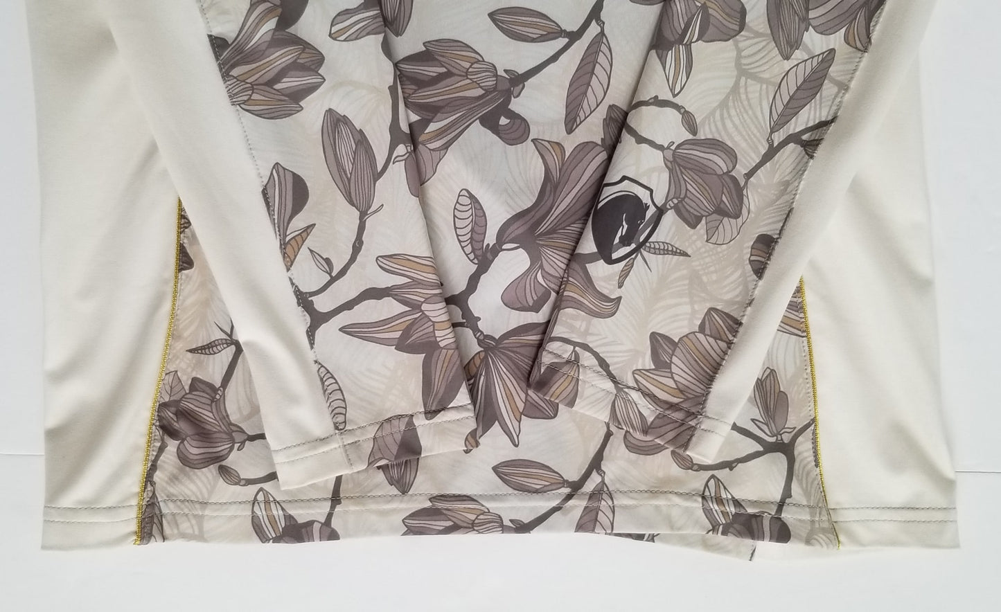 Arista Long Sleeve Quarter Zip Sun Shirt - Magnolia Natural - Small
