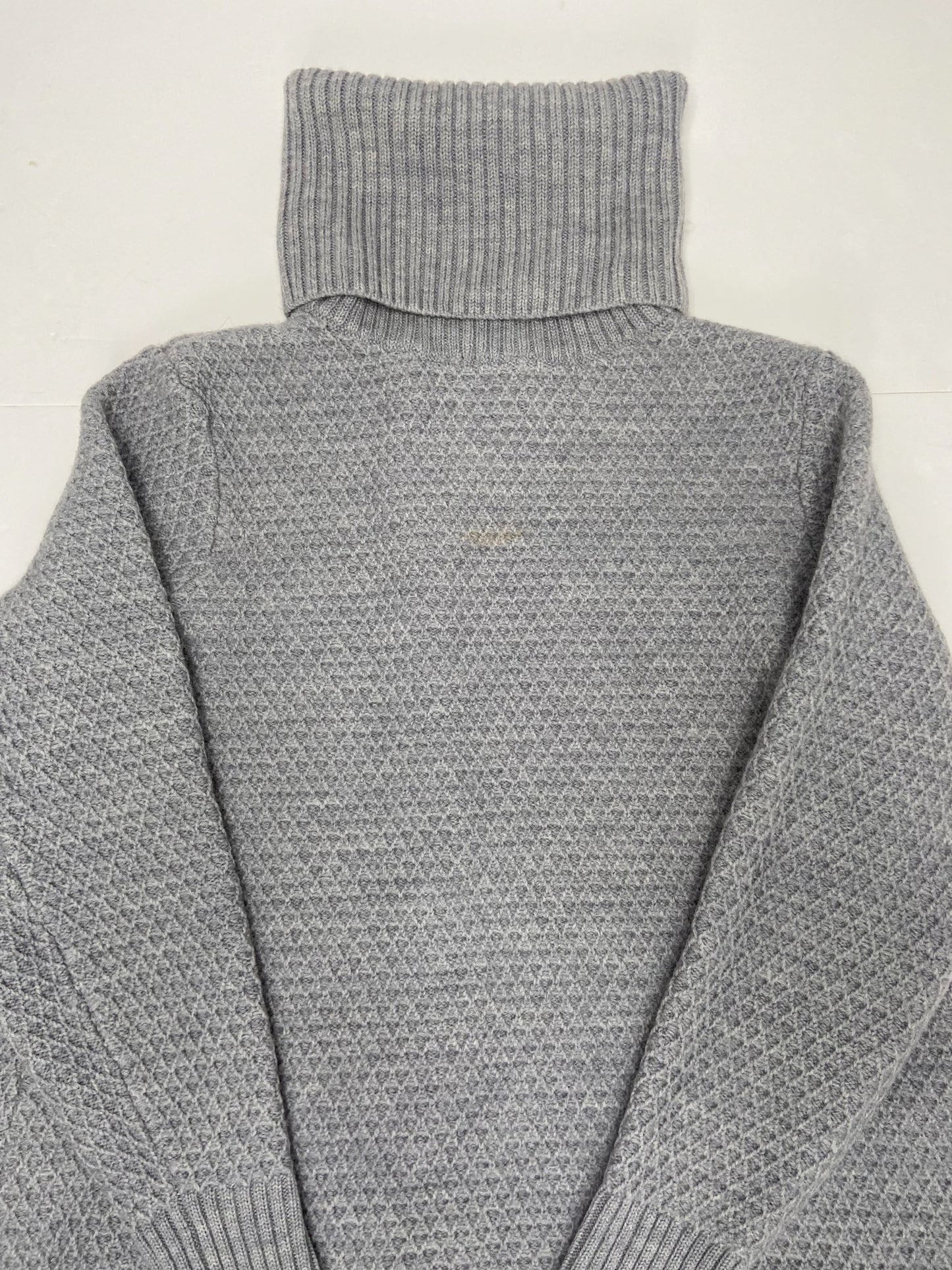 Asmar Knit Turtleneck Sweater - Grey - Women's Medium