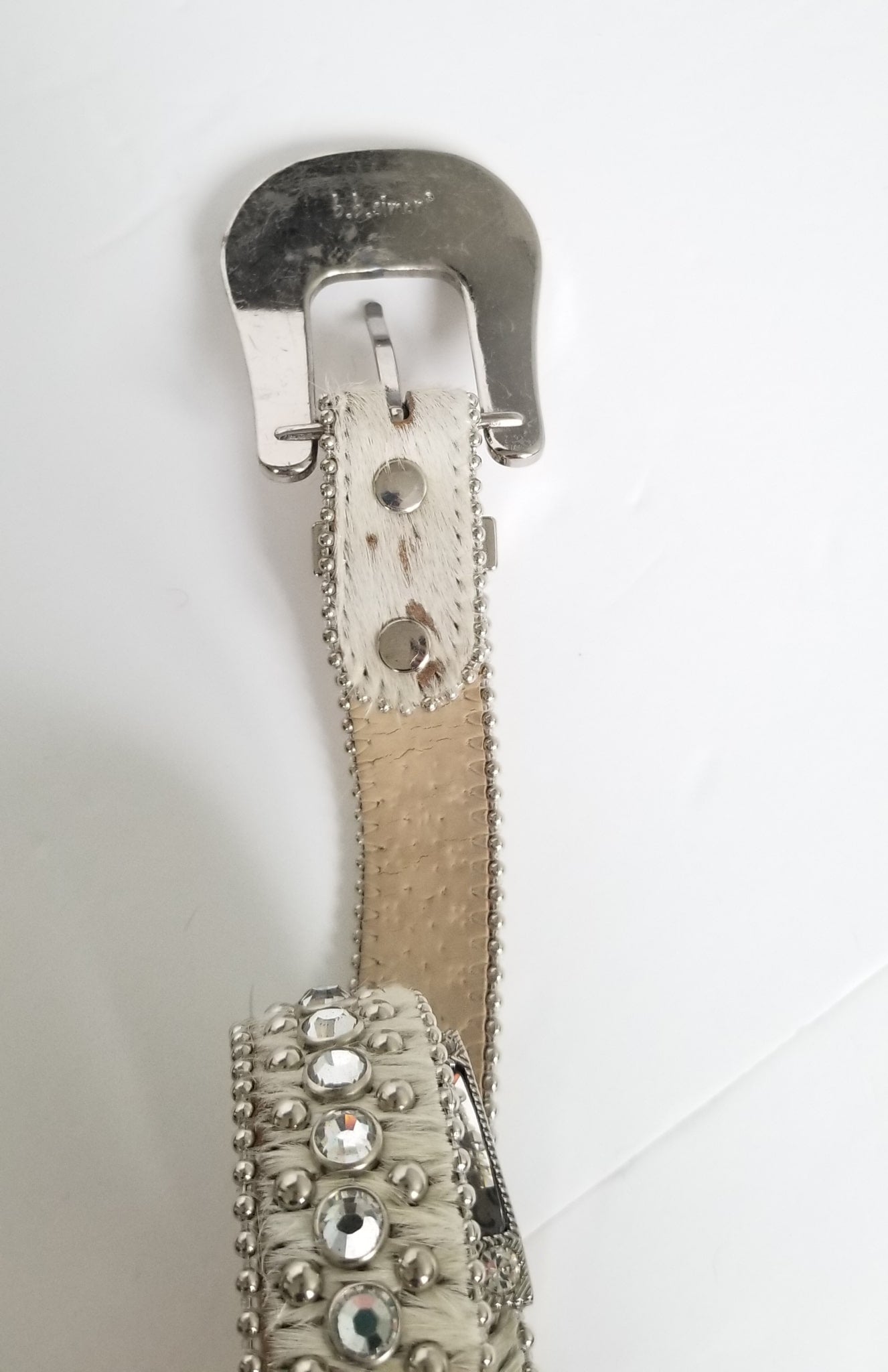 B.B. Simon Belt - White - Women's Medium – THE STANDBY LIST