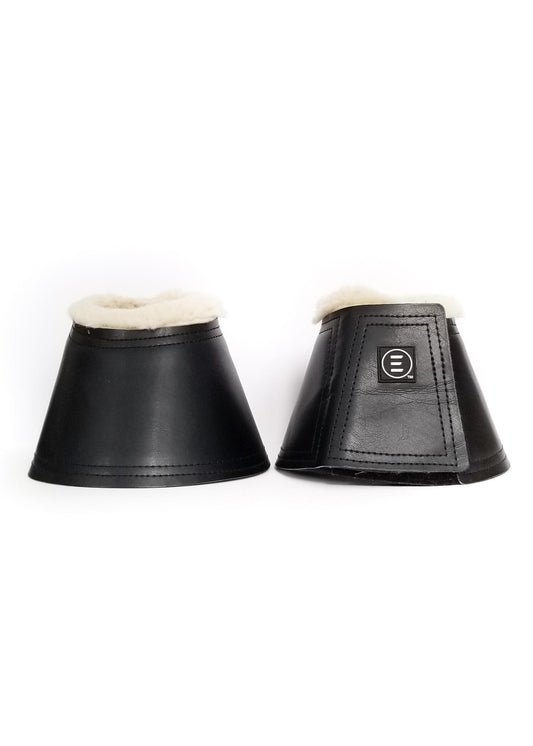 EquiFit Essential Sheepswool Bell Boot - Black - XL