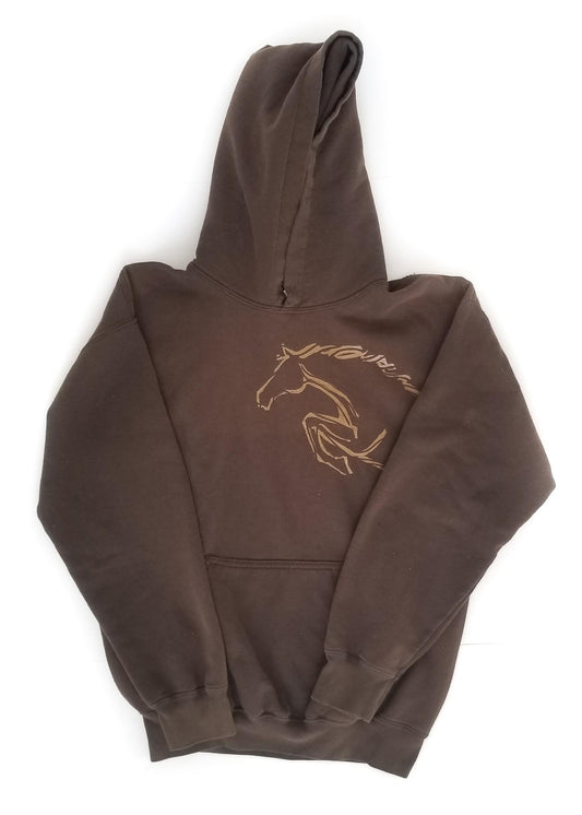 Horsenut Hoodie - Brown - Medium