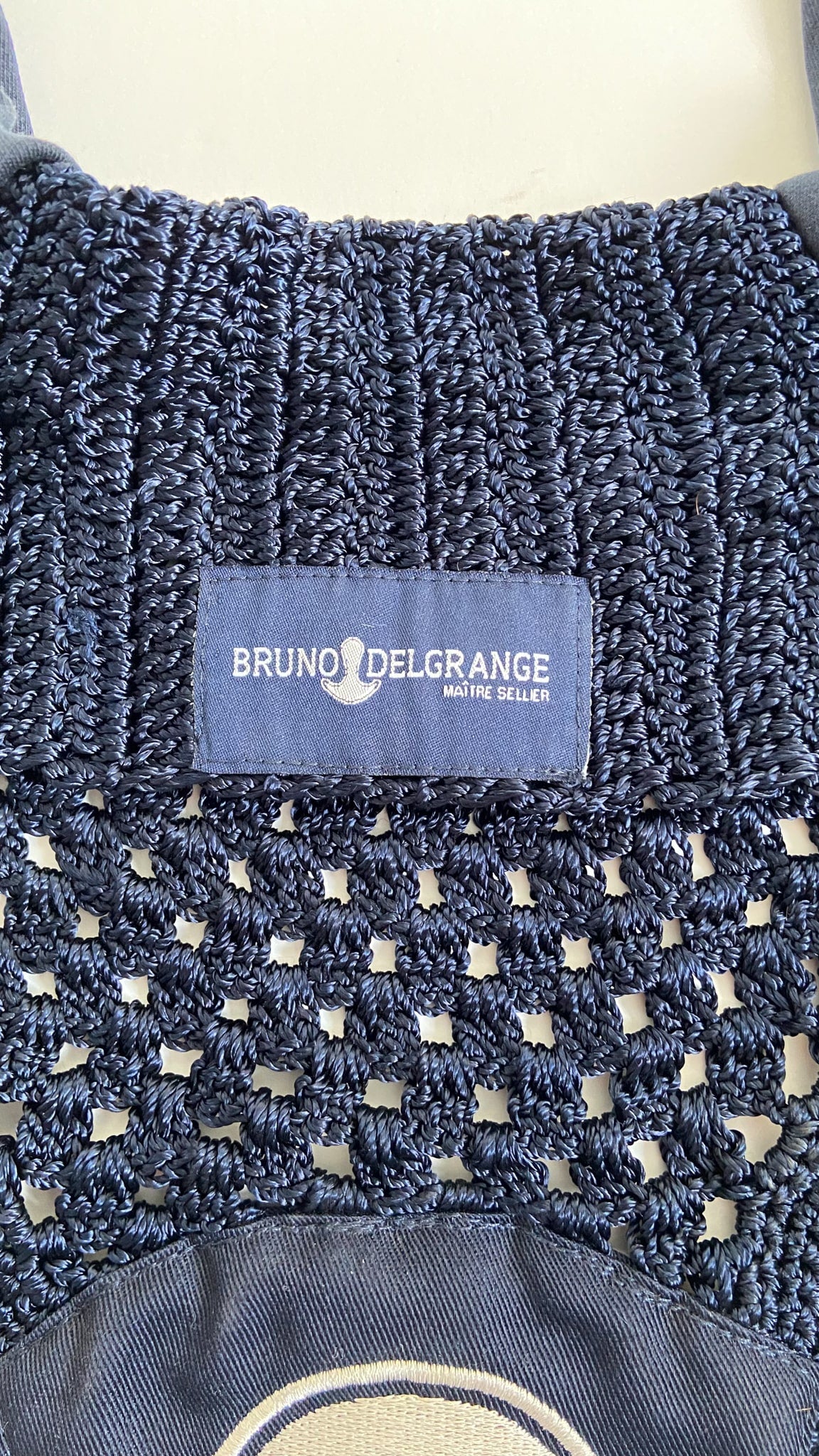 Bruno Delgrange Bonnet - Navy - Full