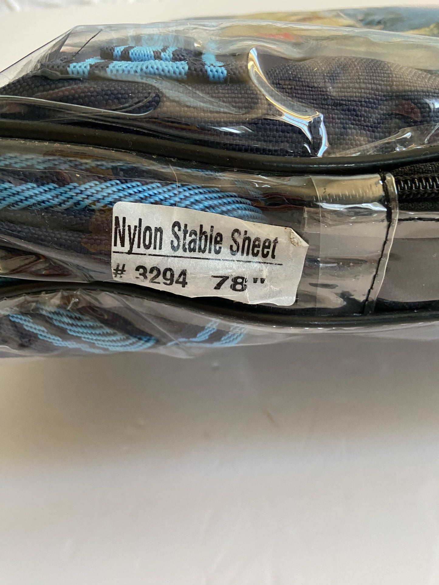 Canadian Horsewear Nylon Stable Sheet (0g) - Navy - 78"