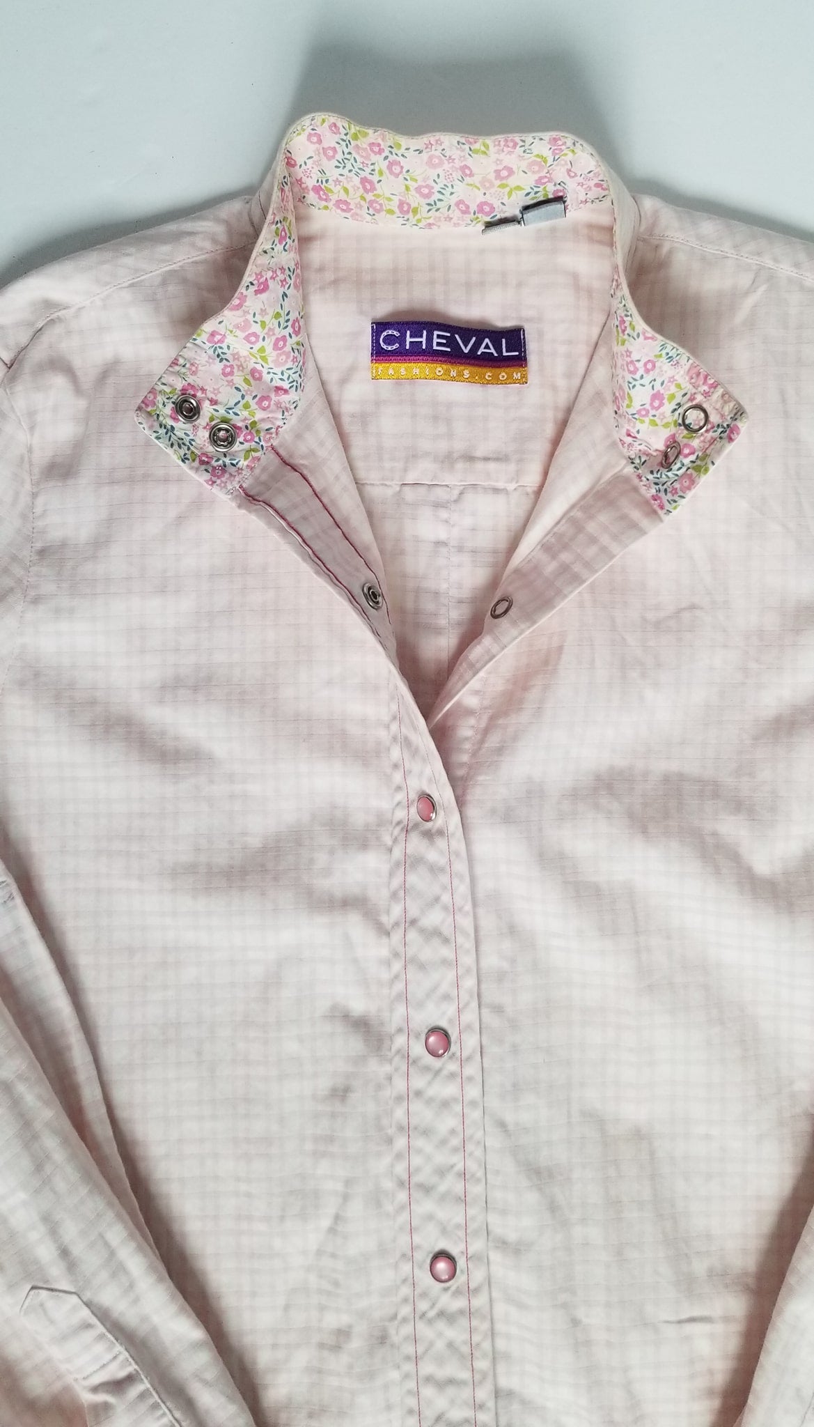 Cheval Fashions Kids Competition Shirt - Pink - Youth Small