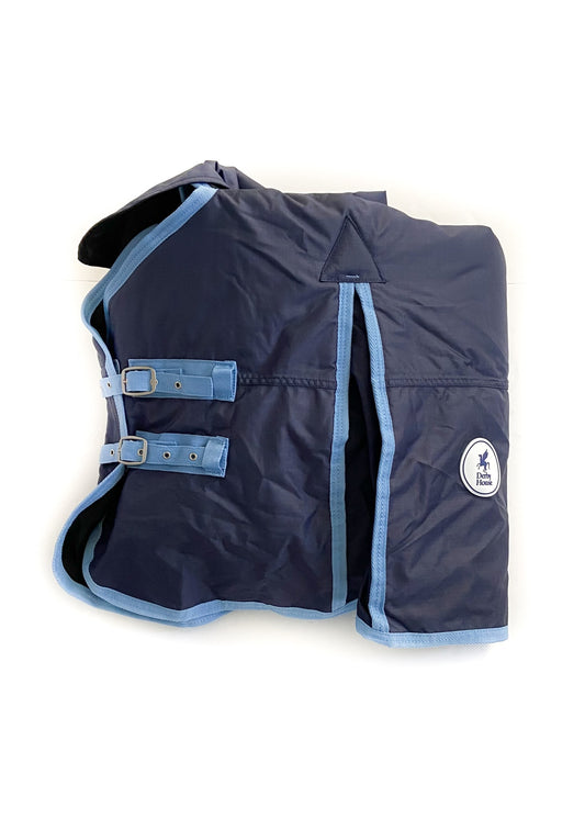 Derby House Classic Medium Combo Turnout Rug (200g) - Navy - 75"