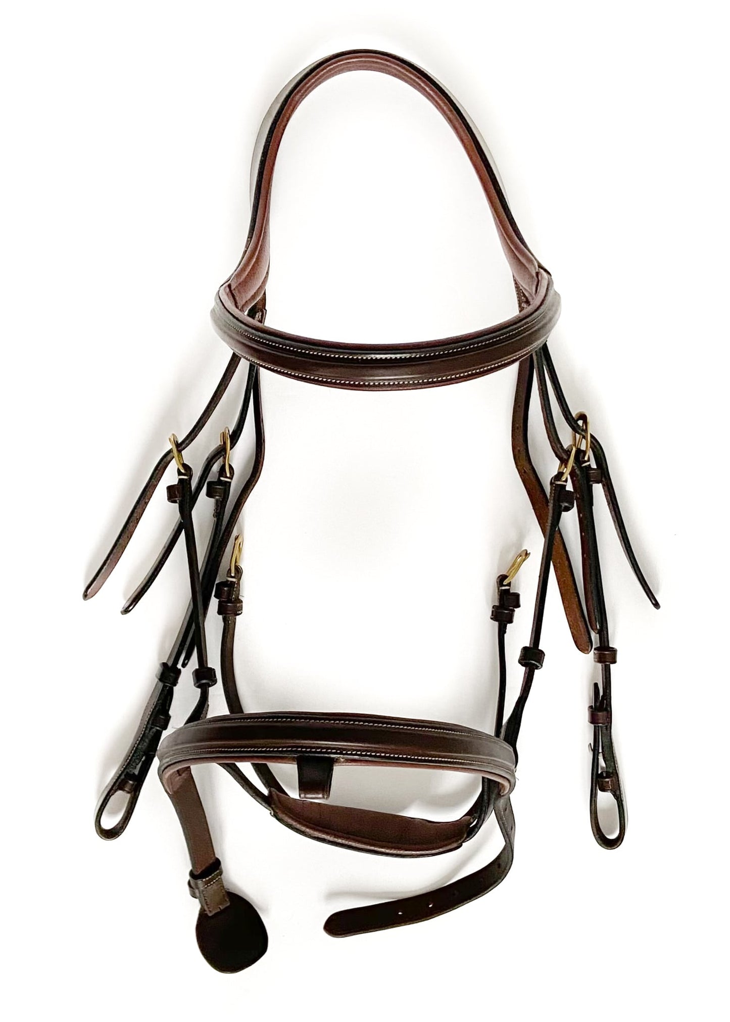 Dy'on Difference Bridle - Brown - Full