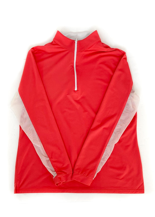 EIS Long Sleeve Sun Shirt - Coral - Women's XL