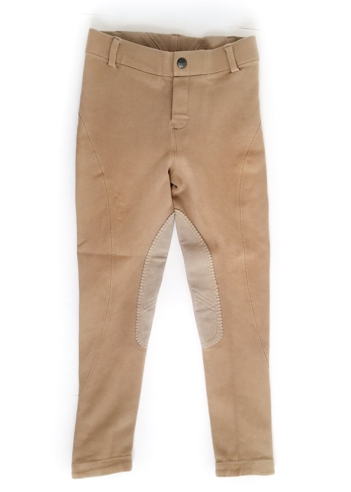 Elation Red Label Pull On Breeches - Tan - Youth 8