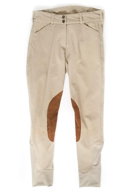 Elation Platinum Chelsea Breeches - Tan - 28R