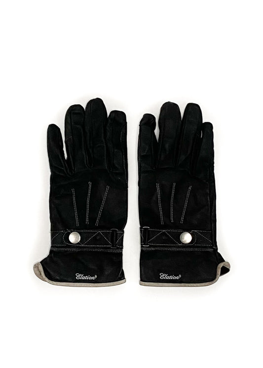 Elation Leather Gloves - Black - Large