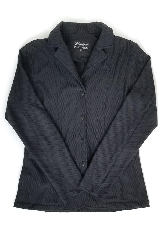 Elation Platinum Venice Show Jacket - Black - Medium
