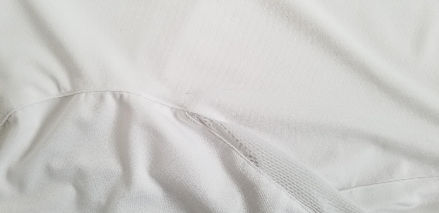 Elation Platinum Marilyn Wrap Collar Show Shirt - White - Women's 34 (Medium)