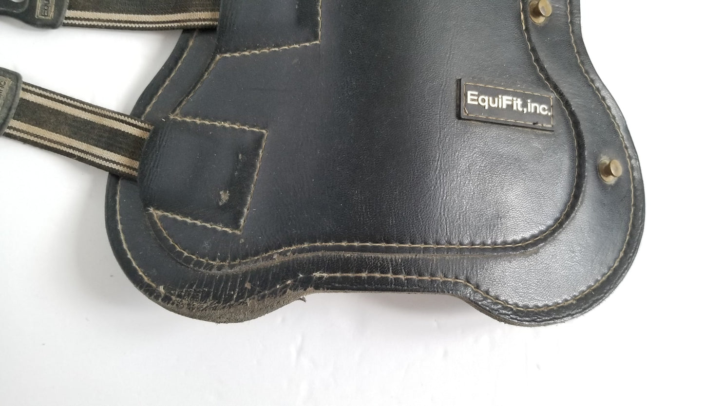 EquiFit Front Boots - Black - Medium/Large