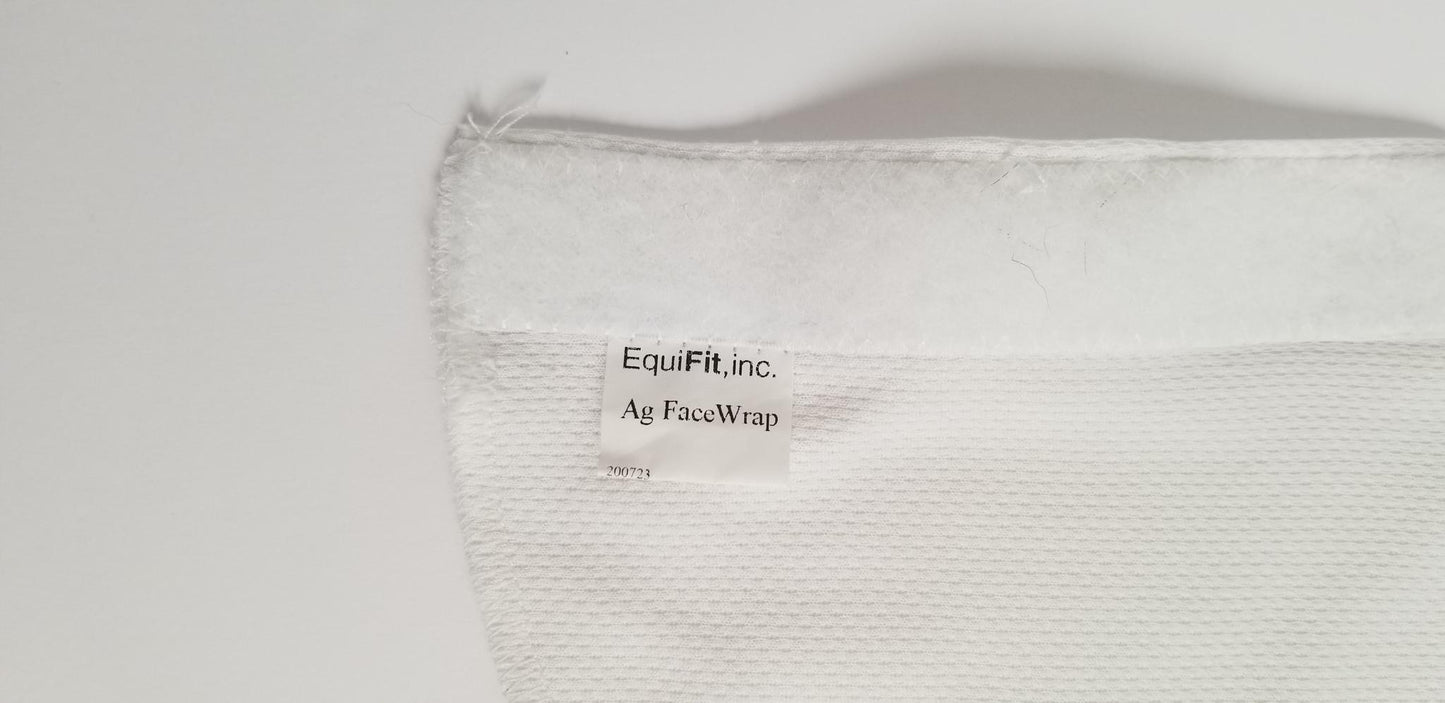 Equifit AgSilver Face Wrap - White - One Size