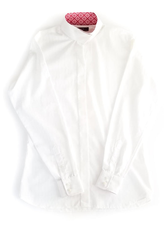 Essex Classics Performance Collection Coolmax Show Shirt - White - Women's 36
