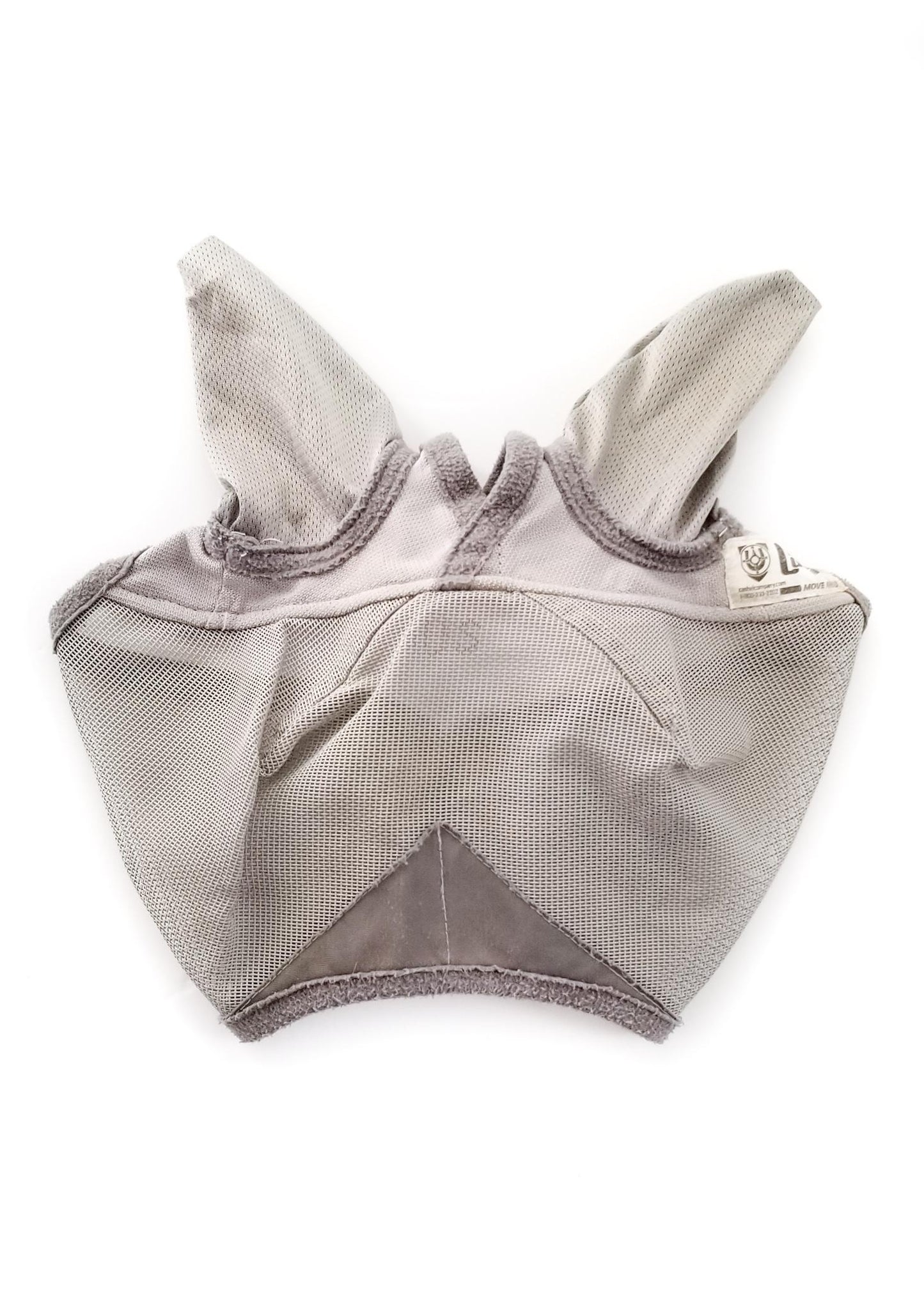 Cashel Crusader Standard Fly Mask with Ears - Grey - Small Pony/Weanling