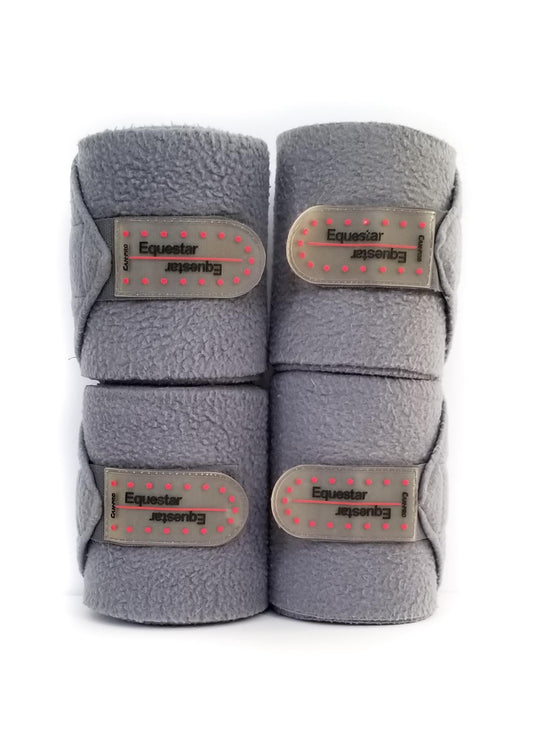 Equestar Fleece Polos (Set of 4) - Grey - Horse