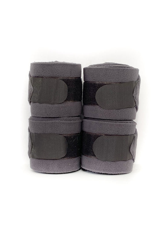 Fleece Polos - Grey - Horse