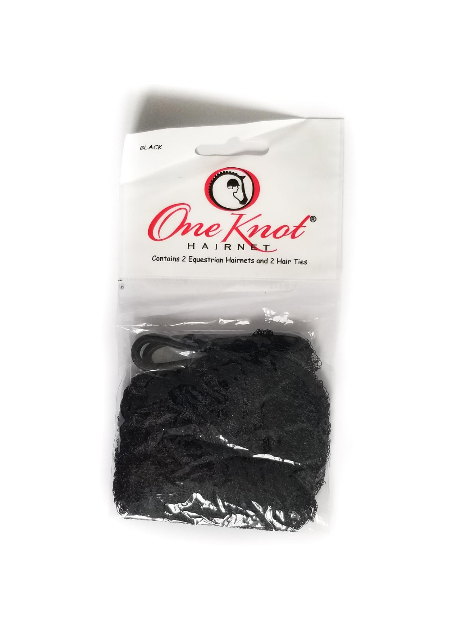 One Knot Hair Nets - Black - One Size