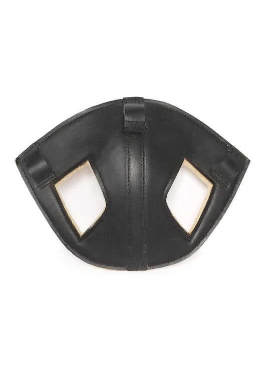 Horse Head Bumper Poll Guard - Brown - Horse Size