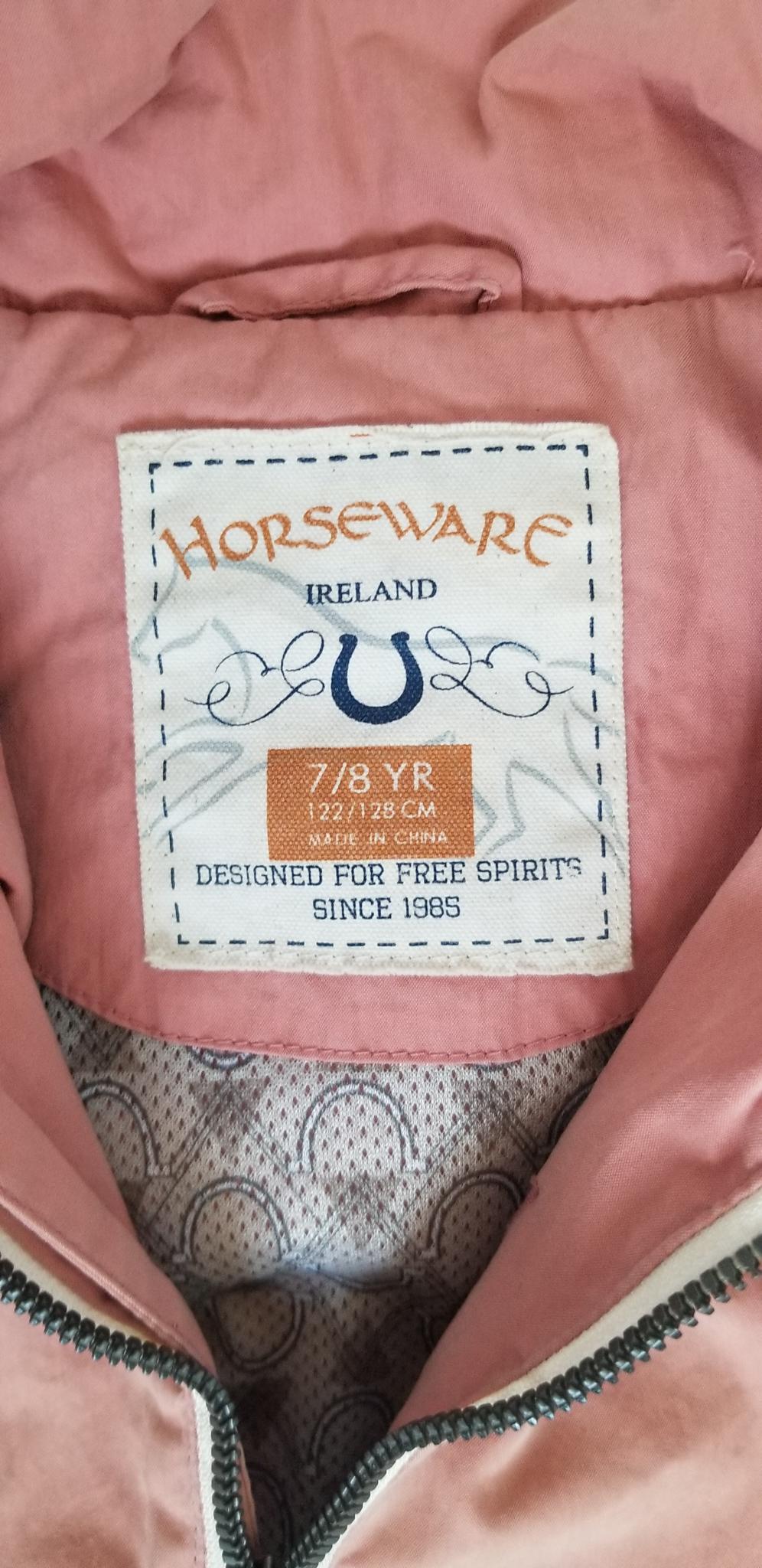 Horseware Ireland Kids Riding Jacket - Pink - Youth 7/8