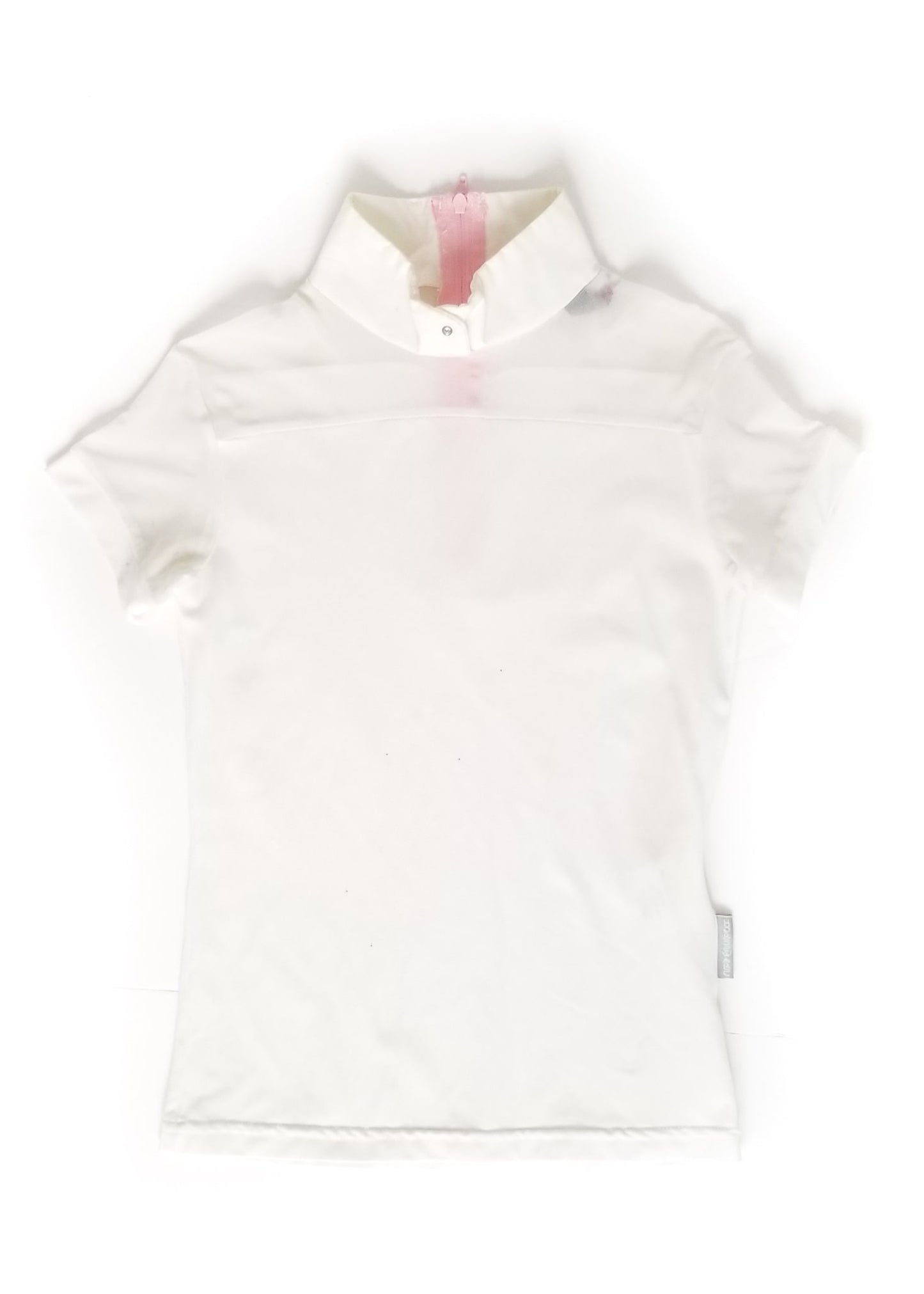 Horseware Ireland Kids Competition Short Sleeve Top - White - Youth 7/8