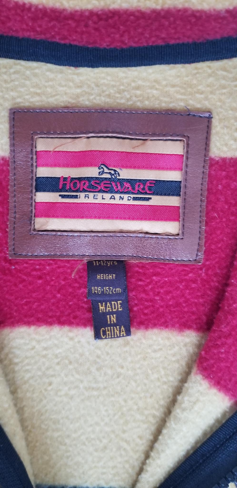 Horseware Ireland Kids Newmarket Sweater - Whitney Gold - Youth 11/12