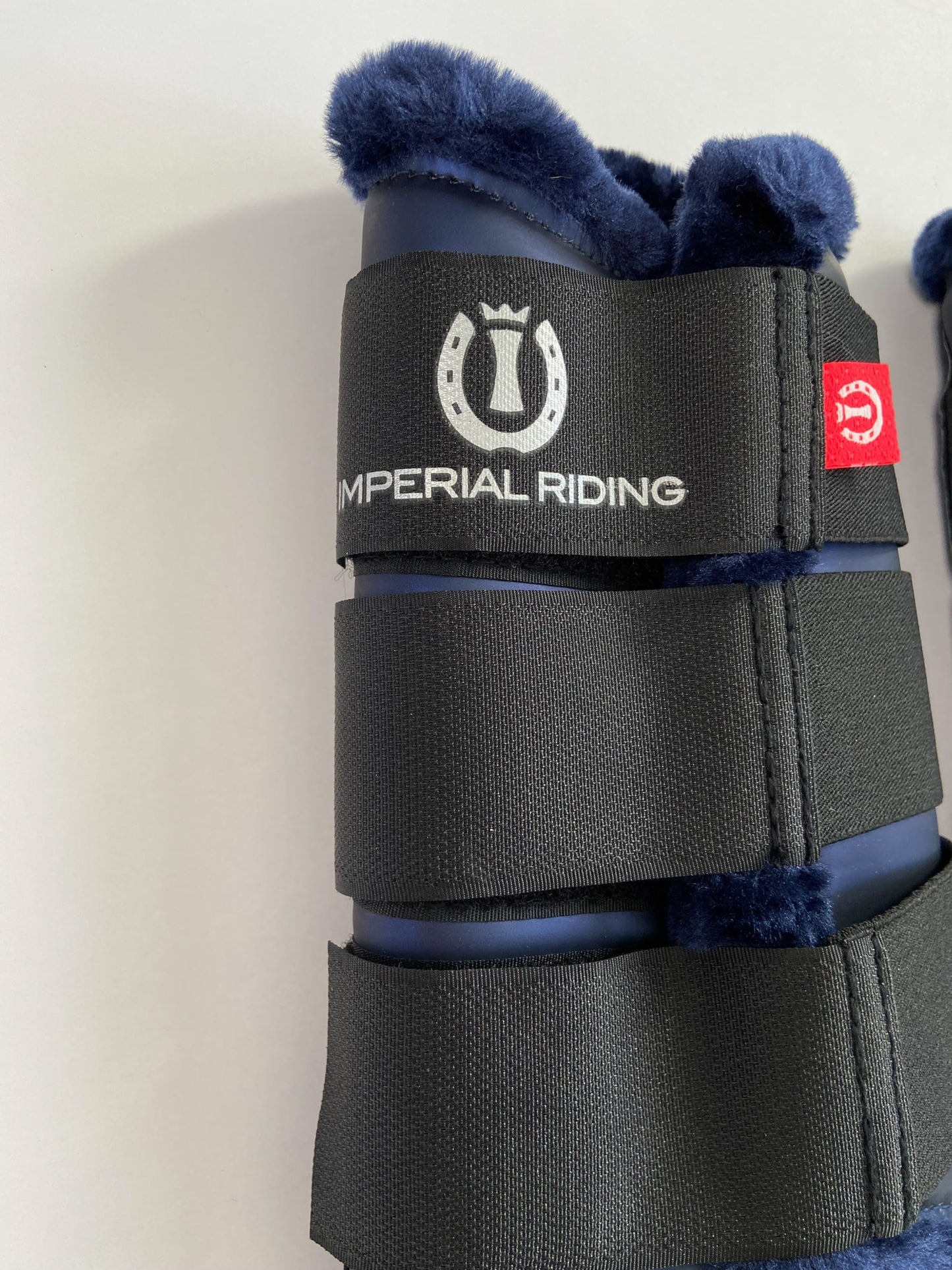 Imperial Riding Brush Boots - Navy - Full