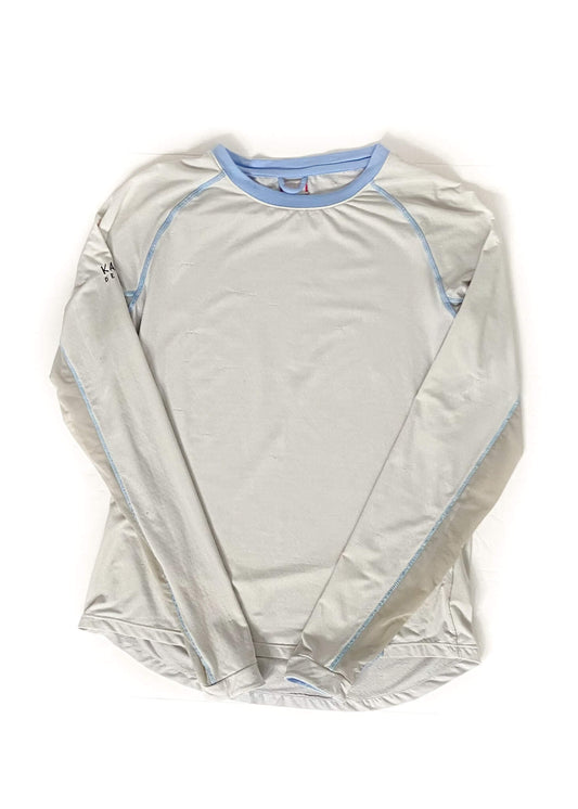 Kastel Denmark Crew Neck Sun Shirt - White - Women's Medium