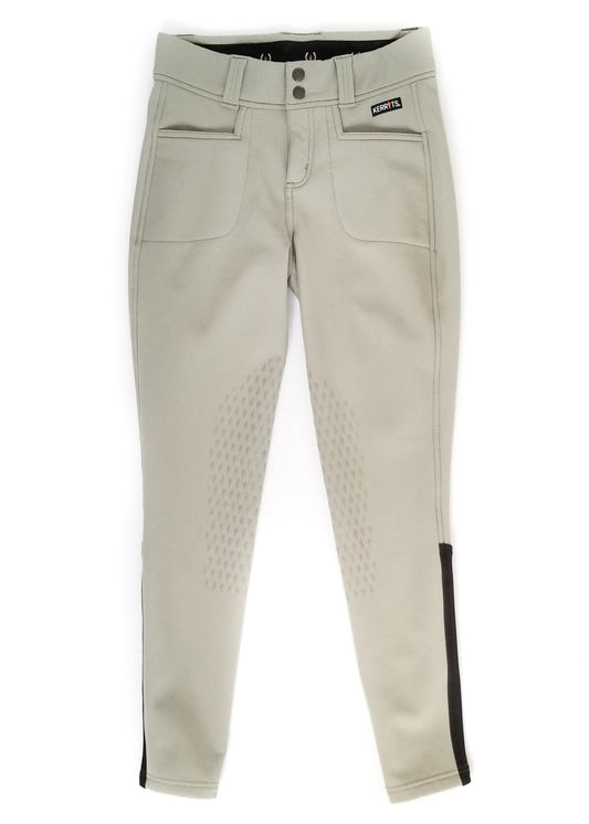 Kerrits 3-Season Tailored Knee Patch Breech - Tan - Small (27-29)