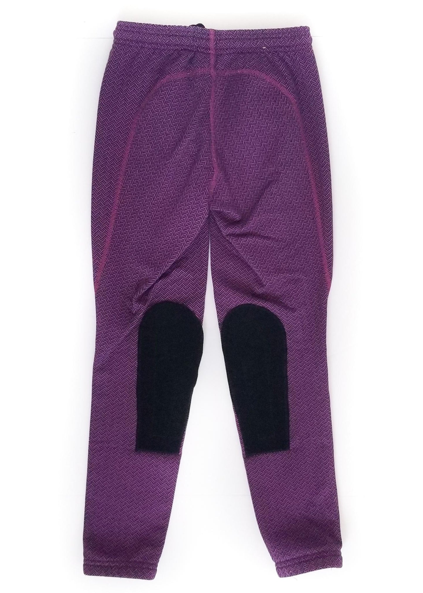 Kerrits Knee Patch Tight - Purple - Youth Large