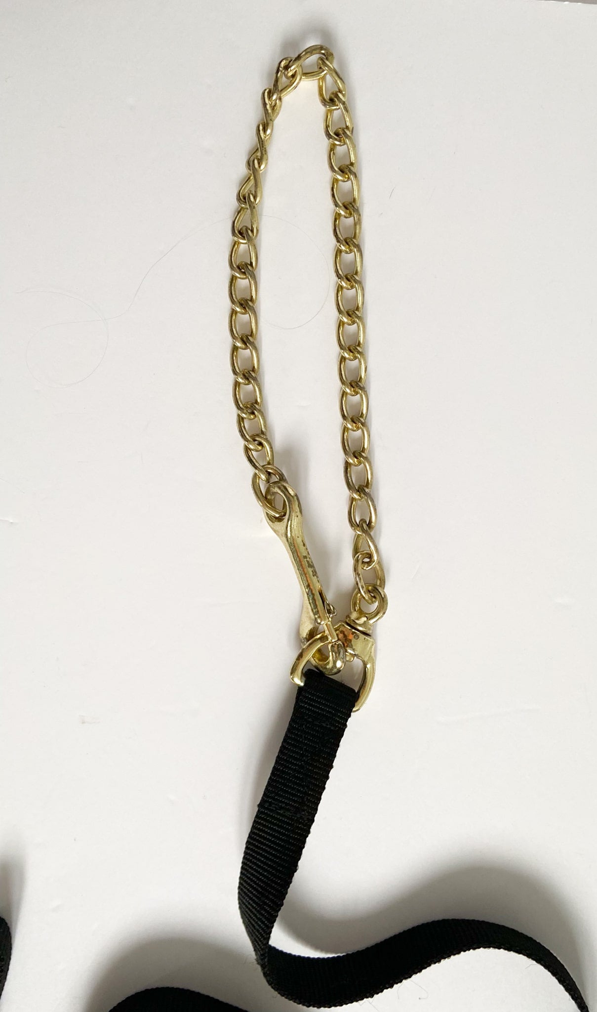 Deluxe Lead with Chain - Black - 6'