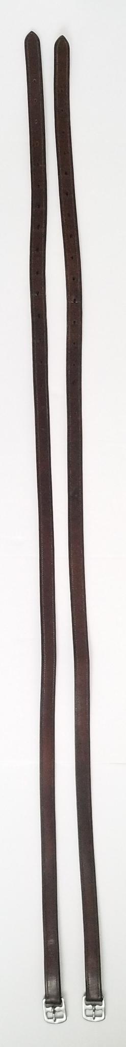 Val du Bois Stirrup Leathers - Dark Brown - 54"/137cm