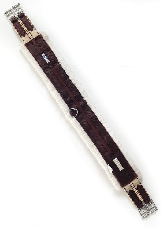 Lettia fleece girth with double elactic ends. 