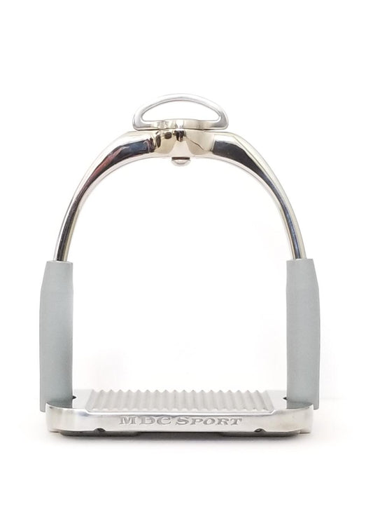 MDC Super Sport Stirrups - Silver - 4.5"